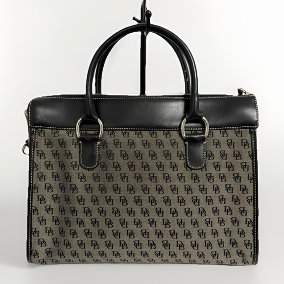 Dooney & Bourke Double Pocket Signature Tote - Picture 2 of 7